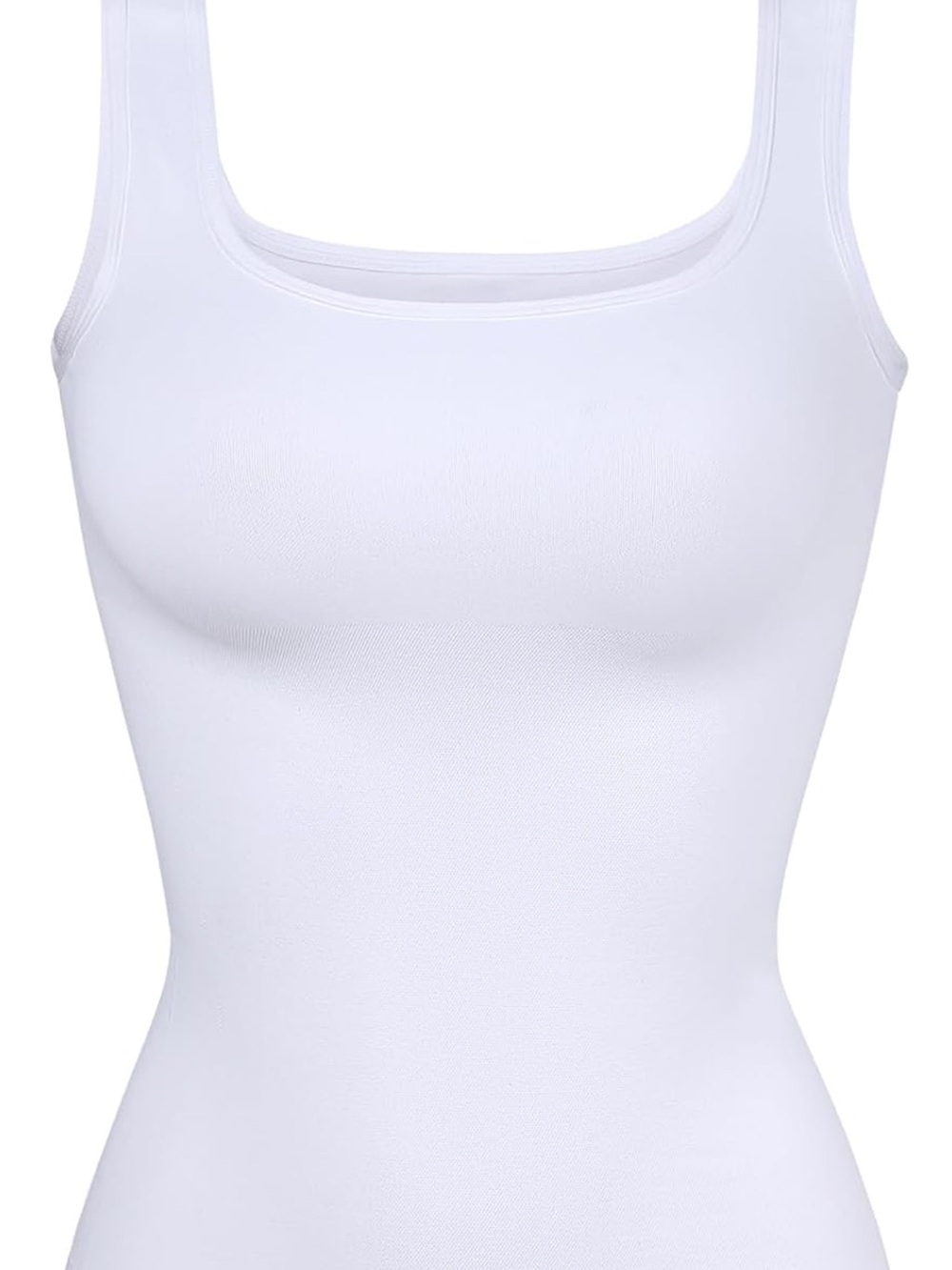 3/$15 - White Seamless Compression Tank Top, sz M